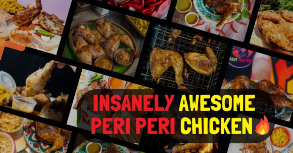 Crazy Peri Peri Menu